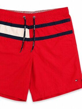 Tommy Hilfiger Red Swim Shorts / Swim Trunks – Men’s Size M